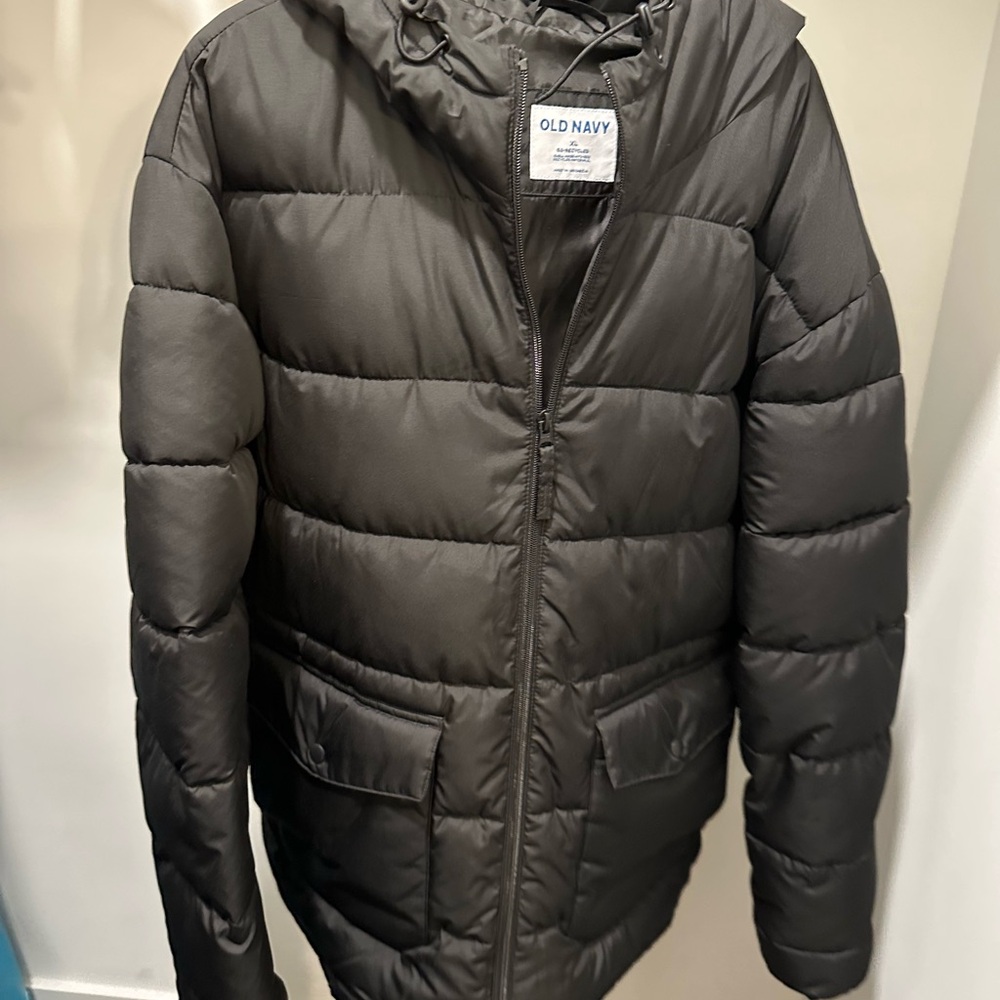 Old Navy Black Recycled Jacket XL